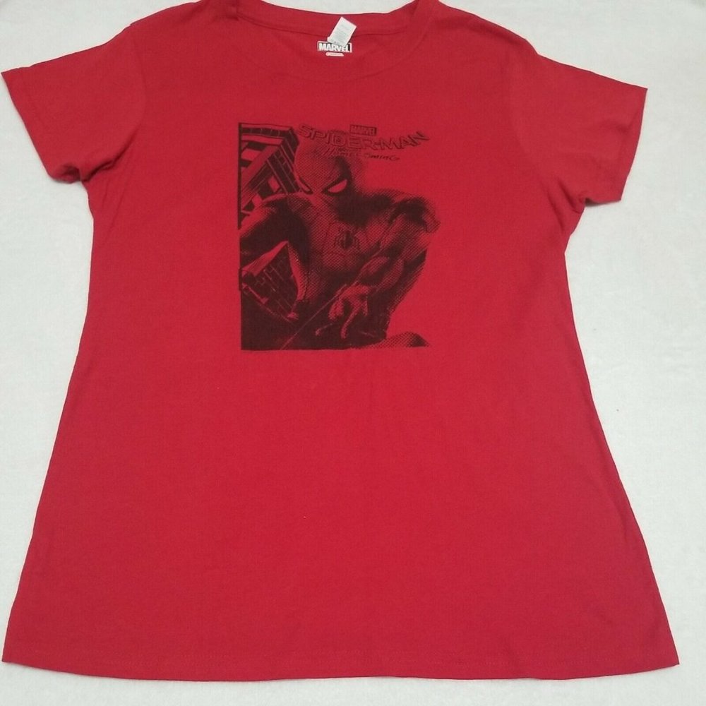 Marvel Comics Spider-Man Homecoming Red Black T-Shirt Size XXL